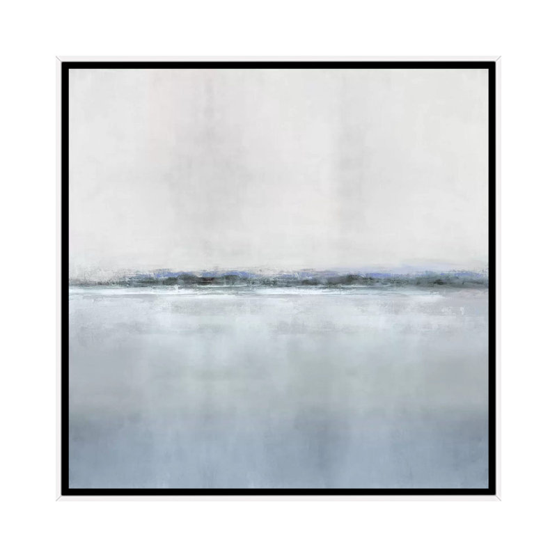 Whisper I by Rachel Springer - Print on Canvas, 45.72 cm H x 45.72 cm W, White Framed