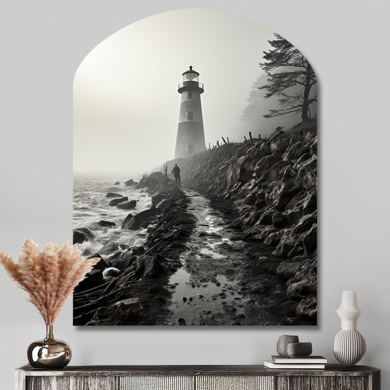 Amrika - Sky Arch Shape Irregular Metal Wall Decor, 43" H x 33" W