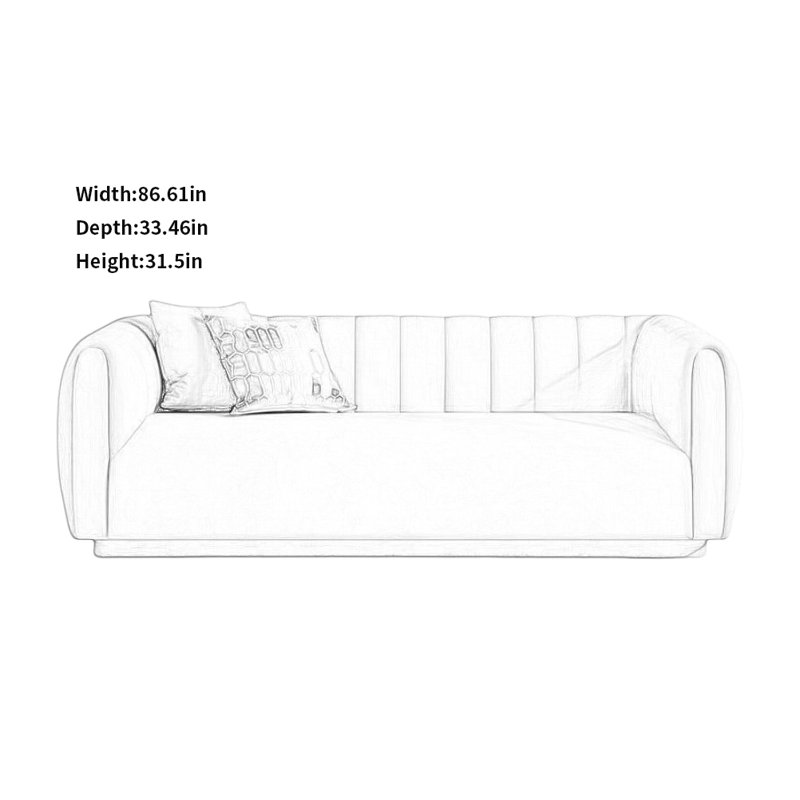 Modern Creative Sofa, Blue