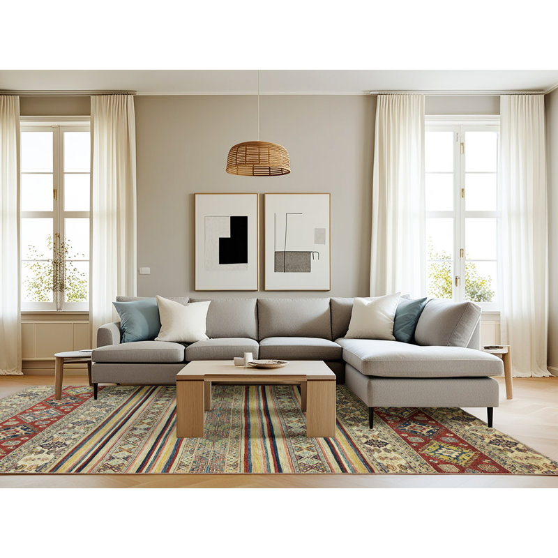 Nikolaos Southwestern Indoor Rug, Rectangle 8' x 12'