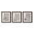Papier, cadre noyer