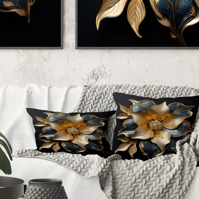 Coussin Golden Lily