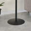 Table de bout, marbre noir Cirillo texturé-779878563