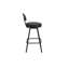 Tabouret de bar avec siège rembourré-1474646664