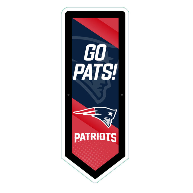 Plaque murale lumineuse NFL, Patriots de la Nouvelle-Angleterre
