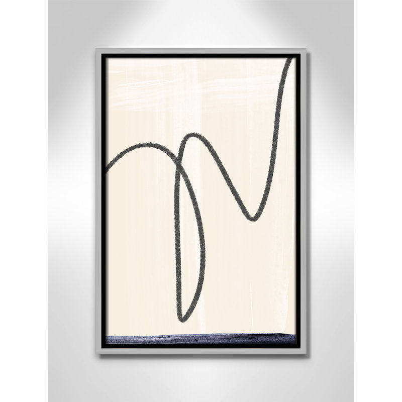 «Flottant» - «Floater Frame», reproduction d'art sur toile, Toile argentée, H 19,5 po x l 13,5 po x P 2 po