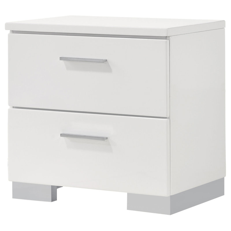 Table de chevet 2 tiroirs Dulcey