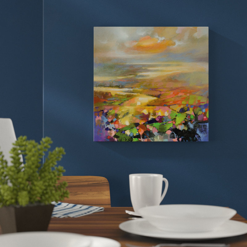Scott Naismith - Painting, 40cm H x 40cm W, Yellow