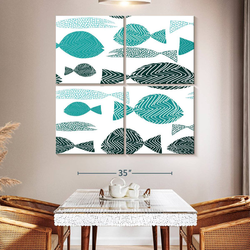 Brampt Abstract Fish School