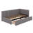 Twin Size Upholstered Daybed With 2 Storage Drawers-1521654796