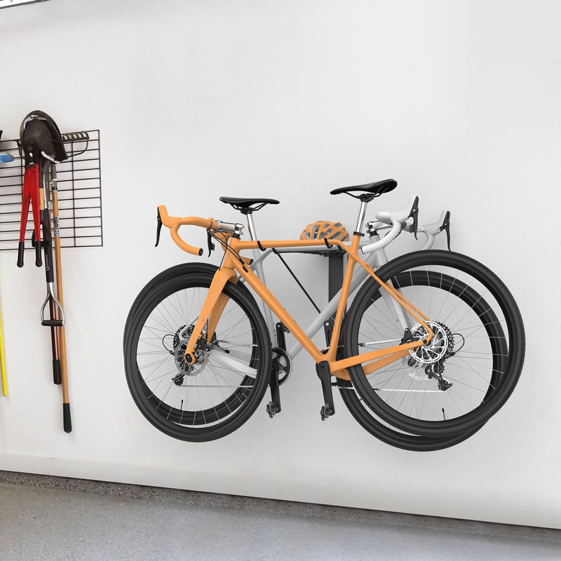 Support à vélo horizontal mural
