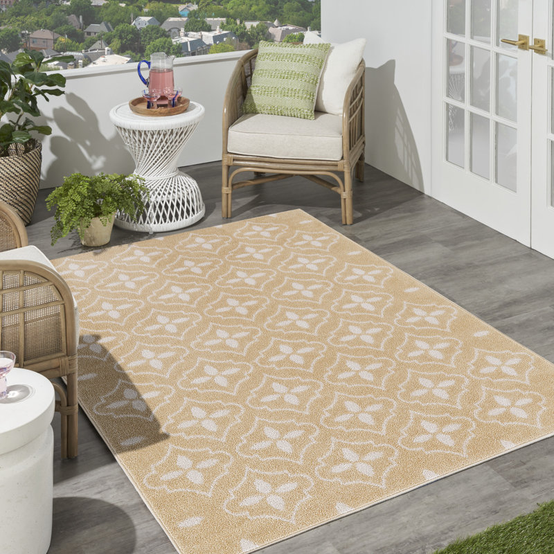 Arisa Moroccan Indoor / Outdoor Rug, Rectangle 6' x 9'