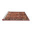 Tapis oriental multicolore tissé à la machine Oriental-895819029