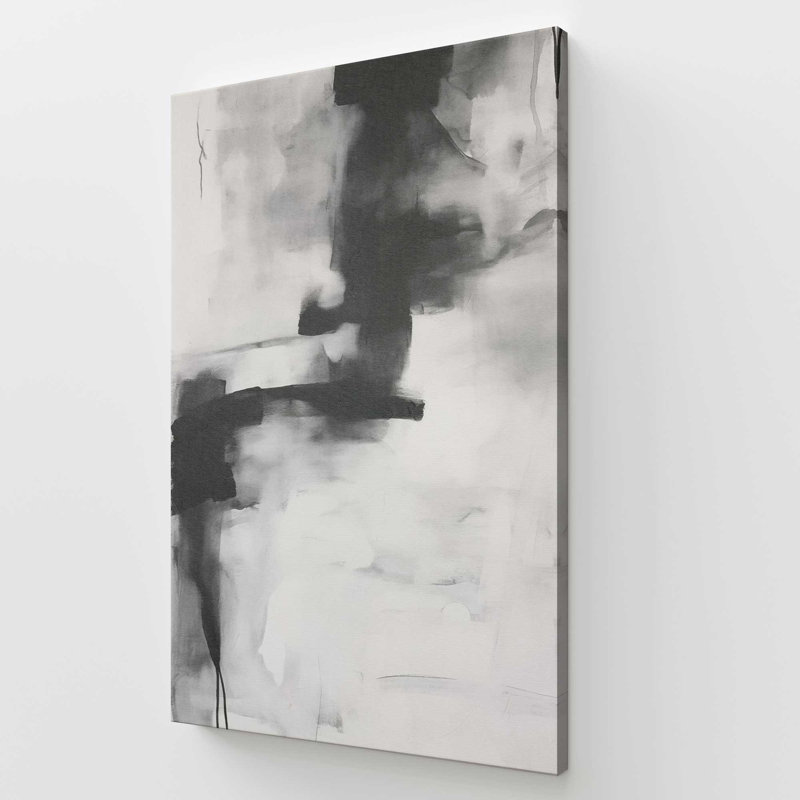Toile roulée monochrome Whisper I, Toile tendue, 60" H x 40" W x 1.25" D
