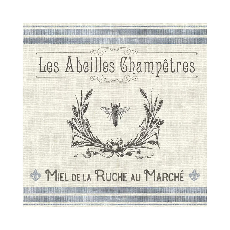 «French Farmhouse III» par Pela Studio - impression sur toile tendue, H 12 po x l 12 po x P 0,75 po