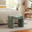 Catargiu Teddy Fleece Upholstered Ottoman-1343214646