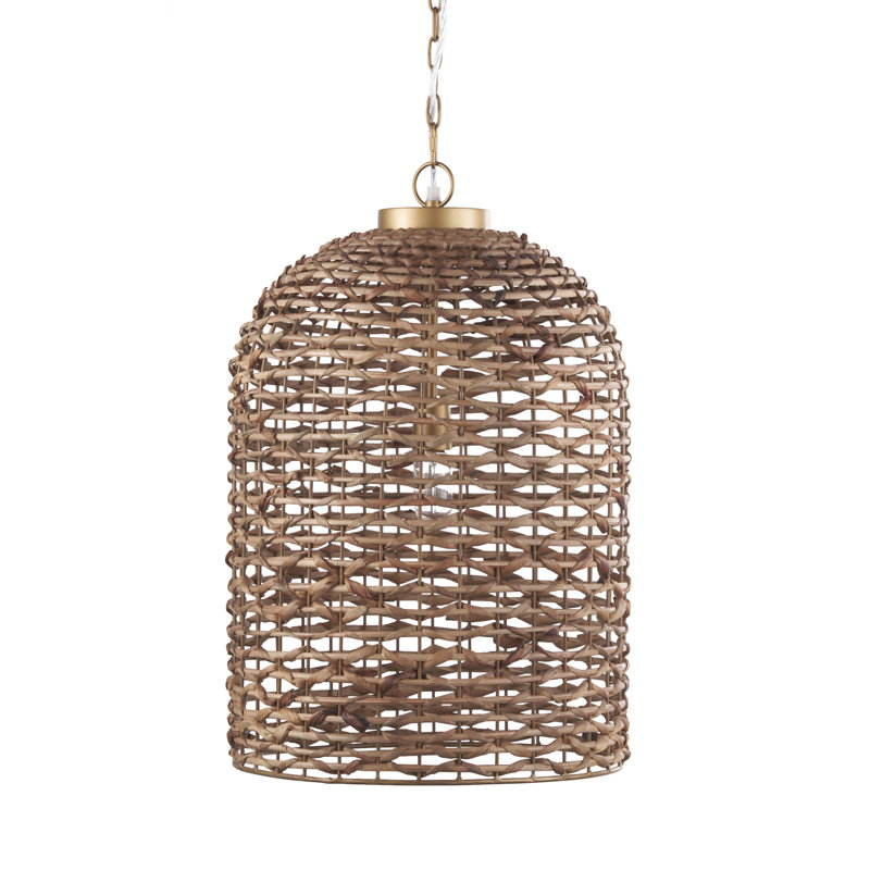 Luminaire suspendu simple en or à 1 lumière Carnlea