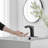 Single-Hole Bathroom Faucet with Drain Assembly-70893791
