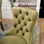 Modern Velvet Dining Chairs Dining Room Chairs Set of 2-2011507110-2011507130