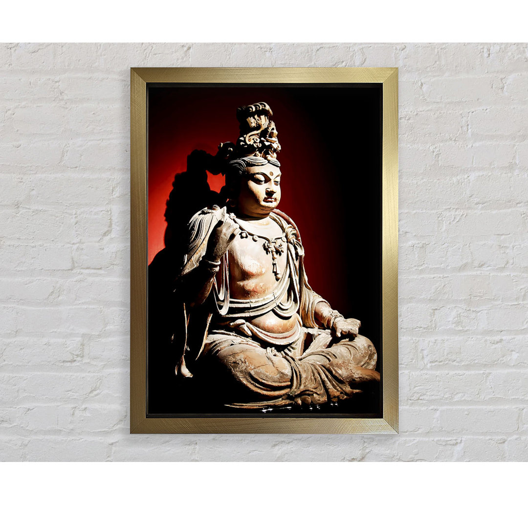 Buddha Peace Within - Einzelner Bilderrahmen Kunstdrucke