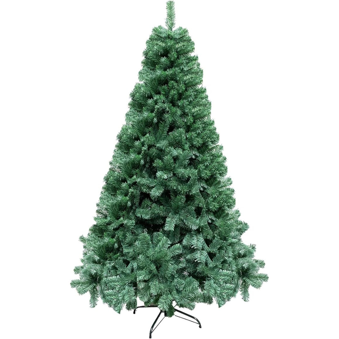 Rackhams Green 4Ft To 12Ft Alaskan Pine Artificial Christmas Trees With Metal Stand - 4Ft - Pvc - Image 2