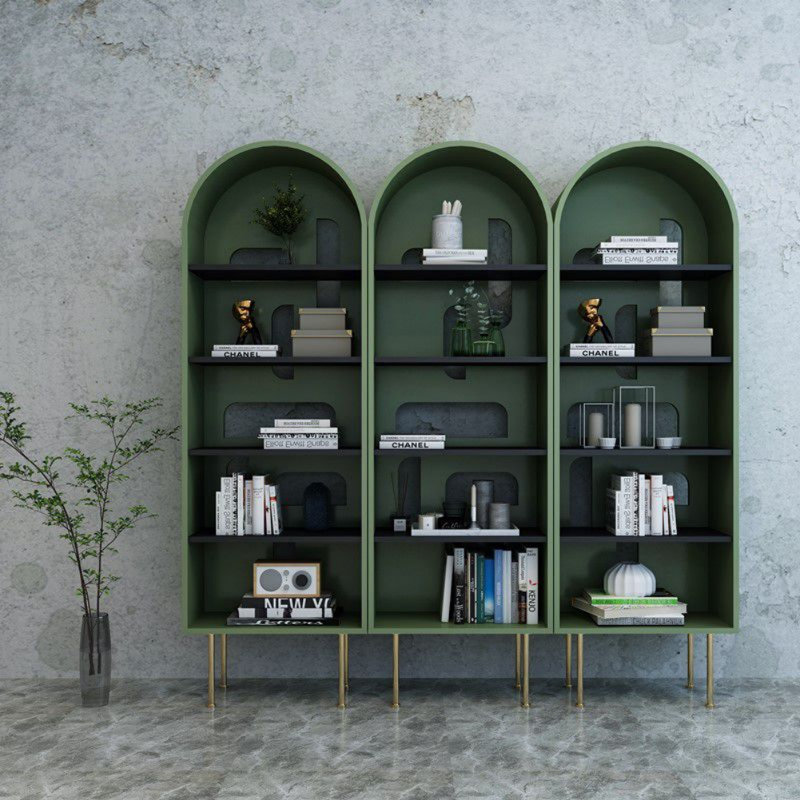 Vitrine moderne et simple, Vert