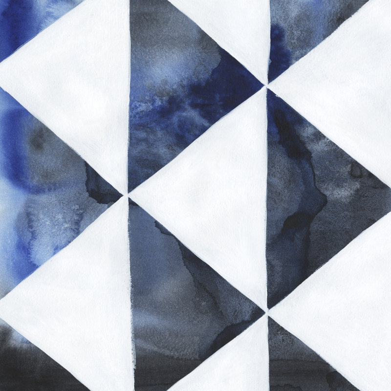 Écran bleu III, H 30 po x l 30 po x P 1,25 po