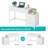 51-Inch Reversible Computer Desk With 5 Drawers And File Cabinet, Rustic Home Office Desk For Small Spaces, Industrial Writing Table With Storage-760996125
