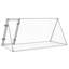 Rabbit Hutch Silver Galvanised Steel-1220091219