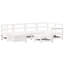62cm Wide Outdoor L-Shaped Patio Sofa