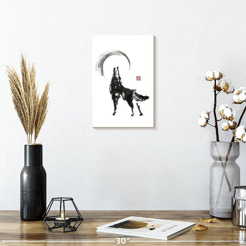 Brampt Japanese Wolf, 12" H x 8" W