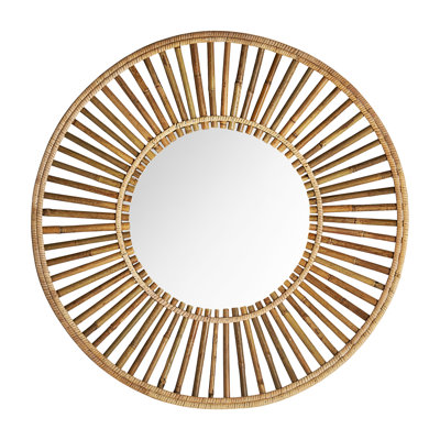 Harviell Wood Wall Mirror
