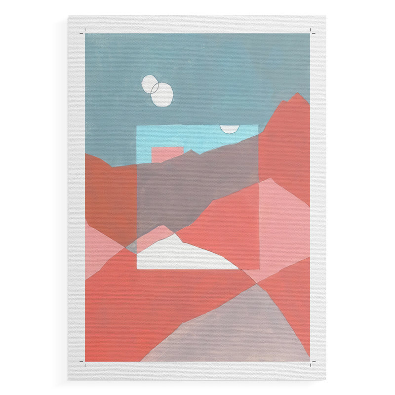 Desert Dreamscape II - Impression sur toile seulement - NON-CADRE, H 36 po x l 24 po