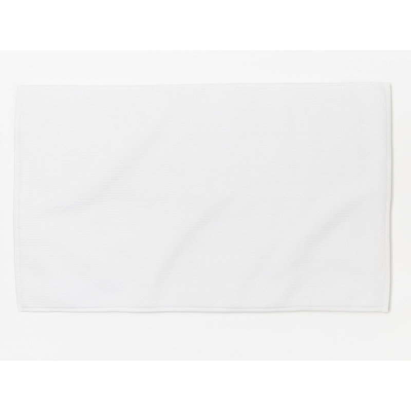 Temescal Organic 100% Organic Cotton Bath Mat, Alpine White