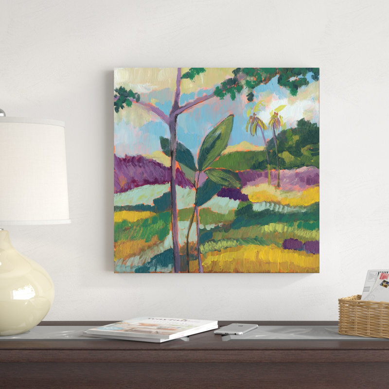 Ode à Gauguin III, H 20 po x l 20 po x P 1,25 po