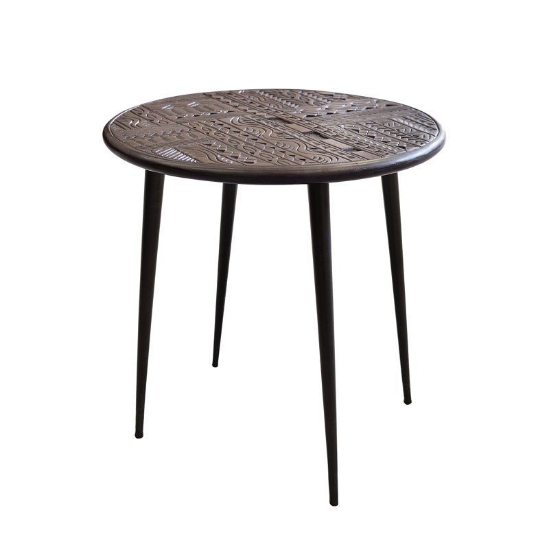 Birchwood Solid Wood Four Leg Coffee Table, H55 x L55 x W55cm