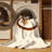 Machine Washable Easton Coconut Modern Solid Color Rug in Beige – Beige Binding-1174657302