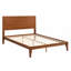 Lit plateforme Mid-Century en bois de bambou-821443280-821443281