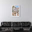 «Roses Courtyard Shadowbox Print» par Notoriart-116883350-116883356