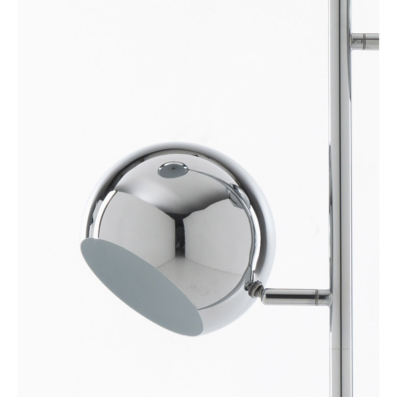Nyx 155cm Chromed Novelty Floor Lamp