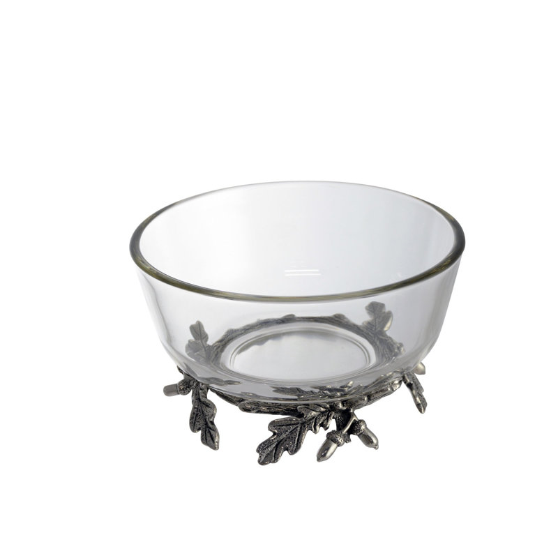 Majestic Forest Glass Dessert Bowl