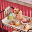 Rosy Check Highball Glass Set