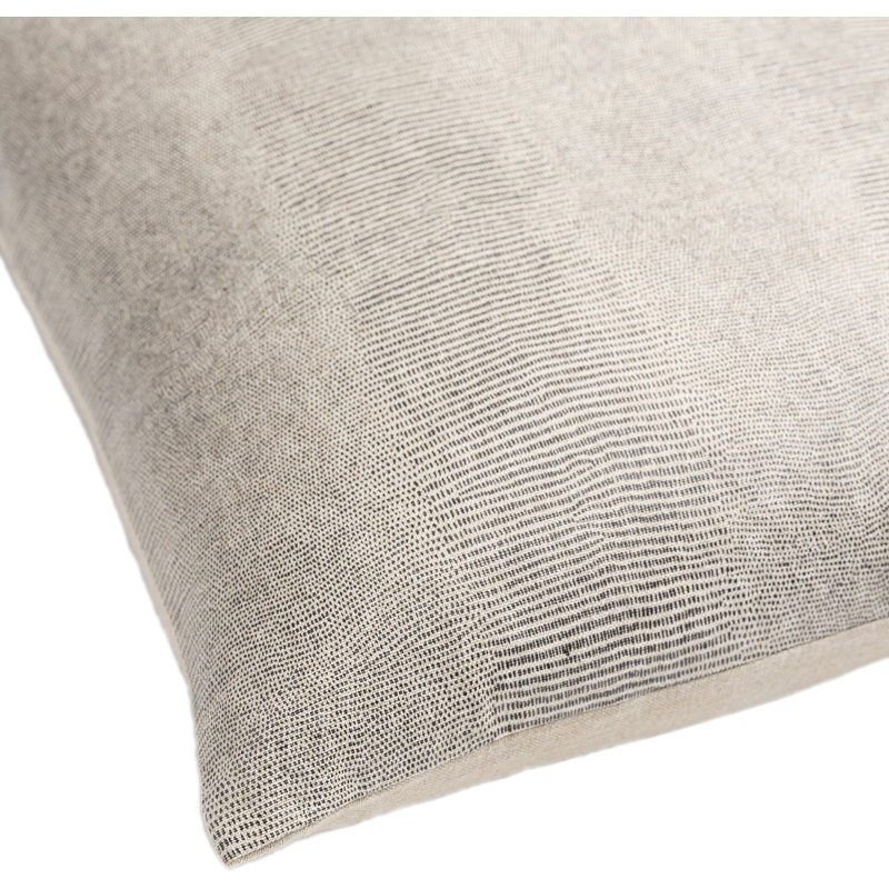 Torrid Animal Print Cotton Pillow Cover, 18" x 18", Down, Brown/Gray