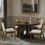 Zelda Round Extension Dining Table-Fawn Oak Veneer