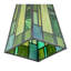 13 cm H Square Glass Pendant Shade ( Screw On )-2139325926