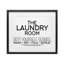 «Do It Yourself Laundry Minimal», reproduction encadrée sous verre, conception de Kim Allen-884420073-884420075