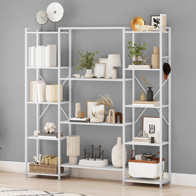 160cm W Metal Standard Bookcase