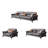 Casual creative comfortable office sofa set