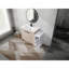 Meuble-lavabo autoportant de 48 pouces avec lavabo en céramique et armoires de rangement, porte à fermeture en douceur, armoire combinée 02436 + 0312, ensemble KD-672525963-672525961