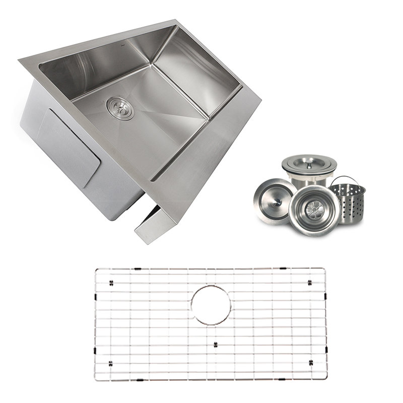 Pro Series 32.5'' L Stainless Steel Farmhouse Single Basin Kitchen Sink